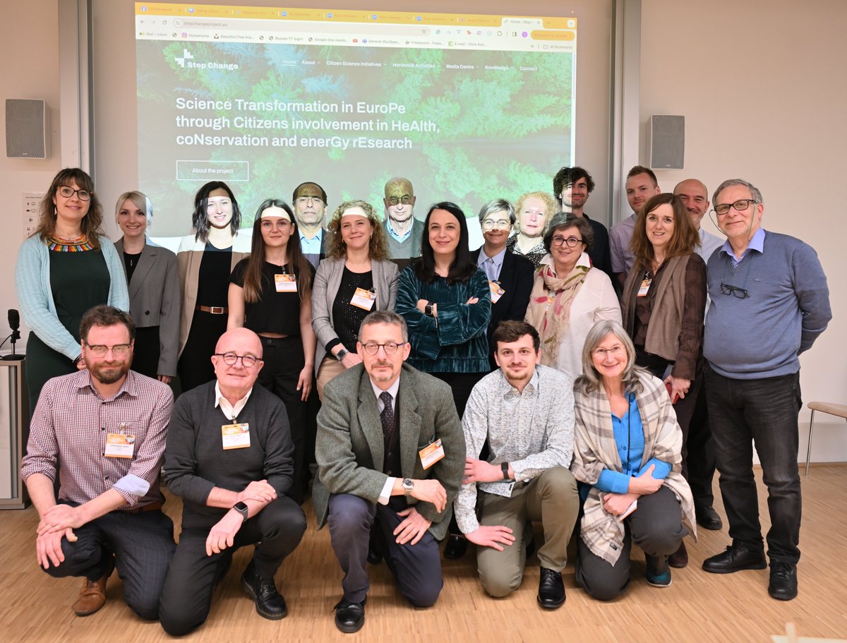 All of us at @StepChangeEU would like to thank the organisational team at @EuCitSci, @BOKUvienna and @NHM_Wien for putting together such a great #citizenscience conference last week! Check out some our our highlights here: stepchangeproject.eu/highlights-fro…