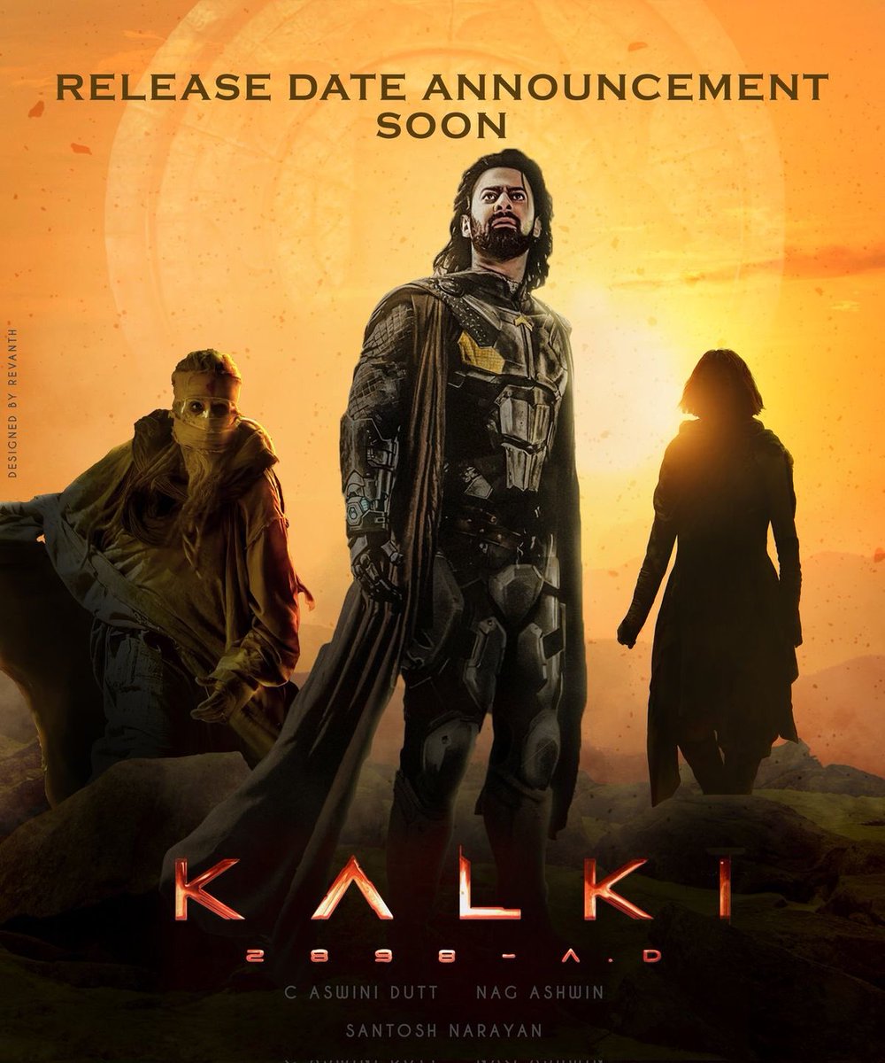 #Kalki2898AD Release Date June 20th 2024 🔥🔥🔥🔥🔥 #Prabhas #AmitabhBachchan #KamalHaasan #Deepika