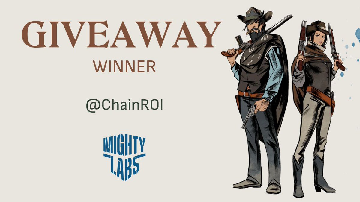 Congratulations to the winner of @Trailblazexyz and @WOLF_Financial giveaway🥳🥳🥳 🎁 @ChainROI thank you for your support during the Space! & Thanks to everyone who participated! ❤️