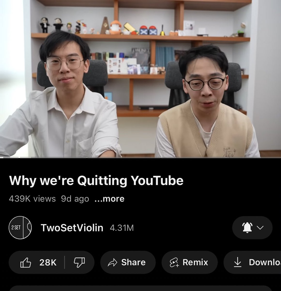 I can tolerate to any kind of lovesick pain, Twoset always hit me hard