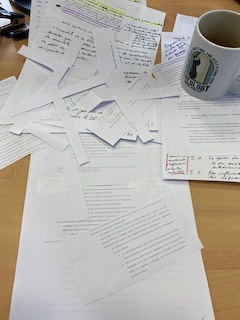 Atelier scrapbooking / plan de thèse