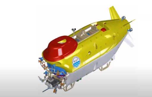 Manned submersible under project Samudrayaan