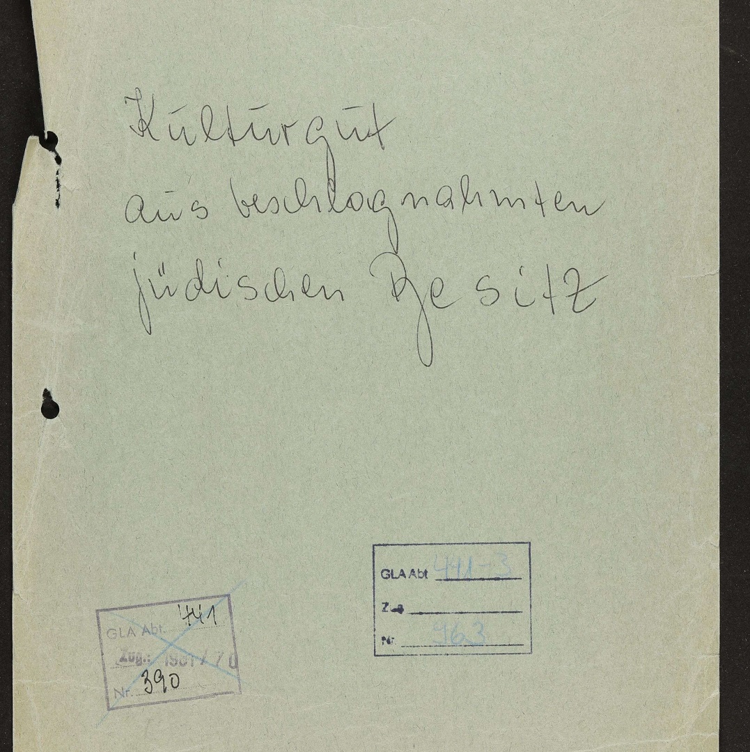 Heute ist #TagderProvenienzforschung

Ab 2015 wurde in den Beständen des Landesarchivs systematisch nach Unterlagen zu #NSRaubgut gesucht und darauf eine Quellensammlung erstellt, die bei der Recherche zu Herkunft bzw. Verbleib eines Objekts helfen soll.

www2.landesarchiv-bw.de/provenienzfors…