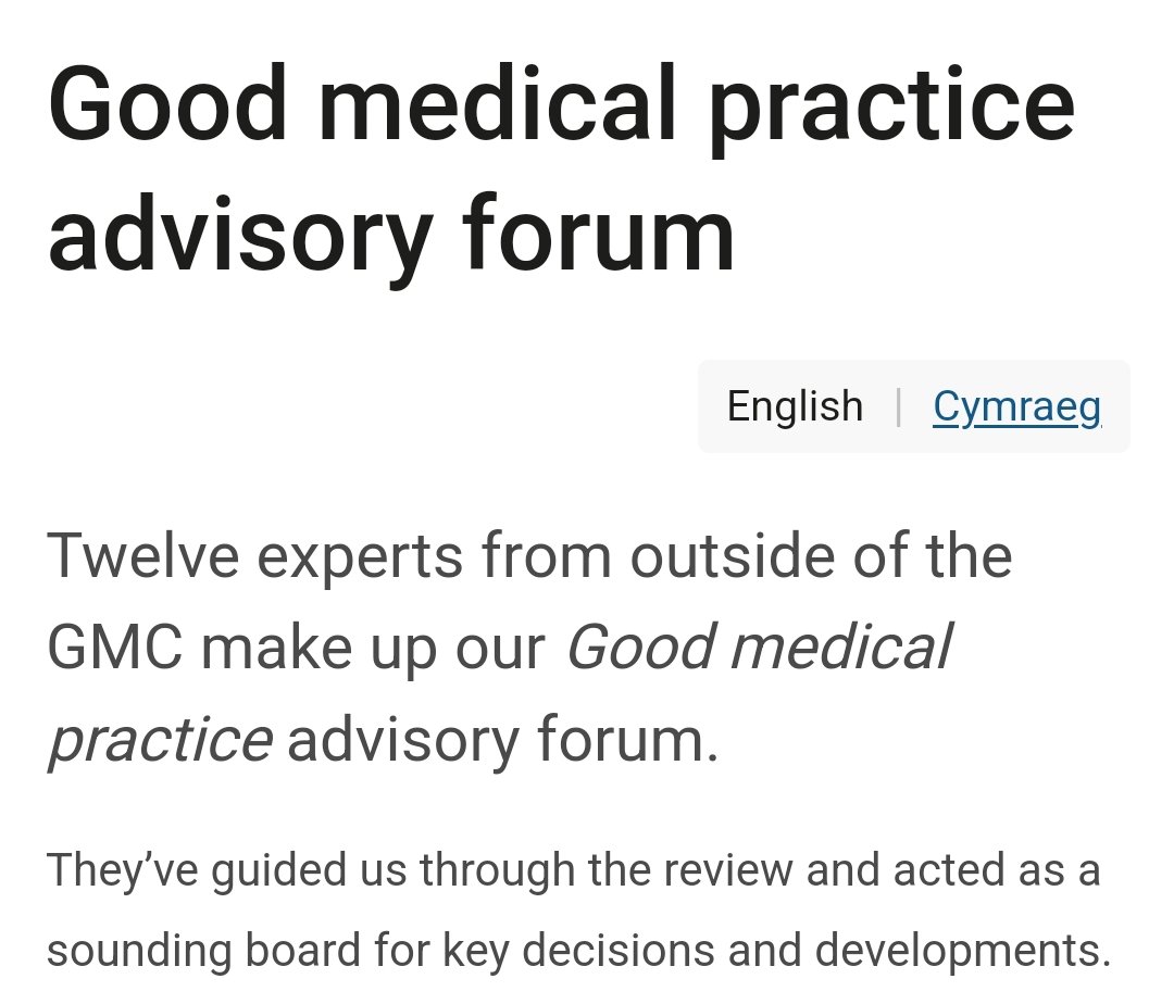 Of the 12 'experts' guiding the GMC, there are 4 doctors. There is also a PA & an AA. If they make up such a tiny amount of HCPs why do they have such influential positions? Esp since GMC still don't actually regulate associates Conflicts of interest? gmc-uk.org/professional-s…