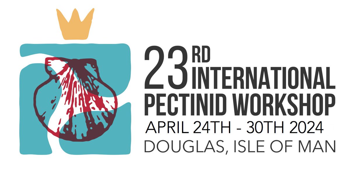 Check out the amazing programme for the International Pectinid Workshop on the Isle of Man in a few weeks time. The content has been Pecten to the maximus! internationalpectinidworkshop.org/programme/ #BeMoreScallop
