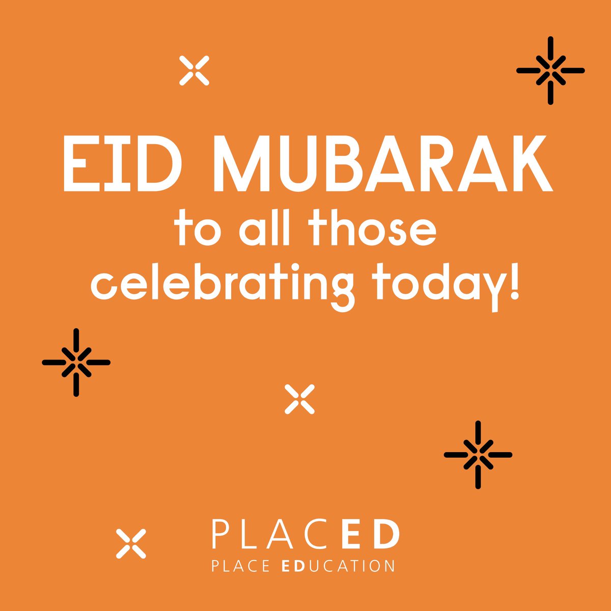 Eid Mubarak to all those celebrating today! ✨ #PLACED