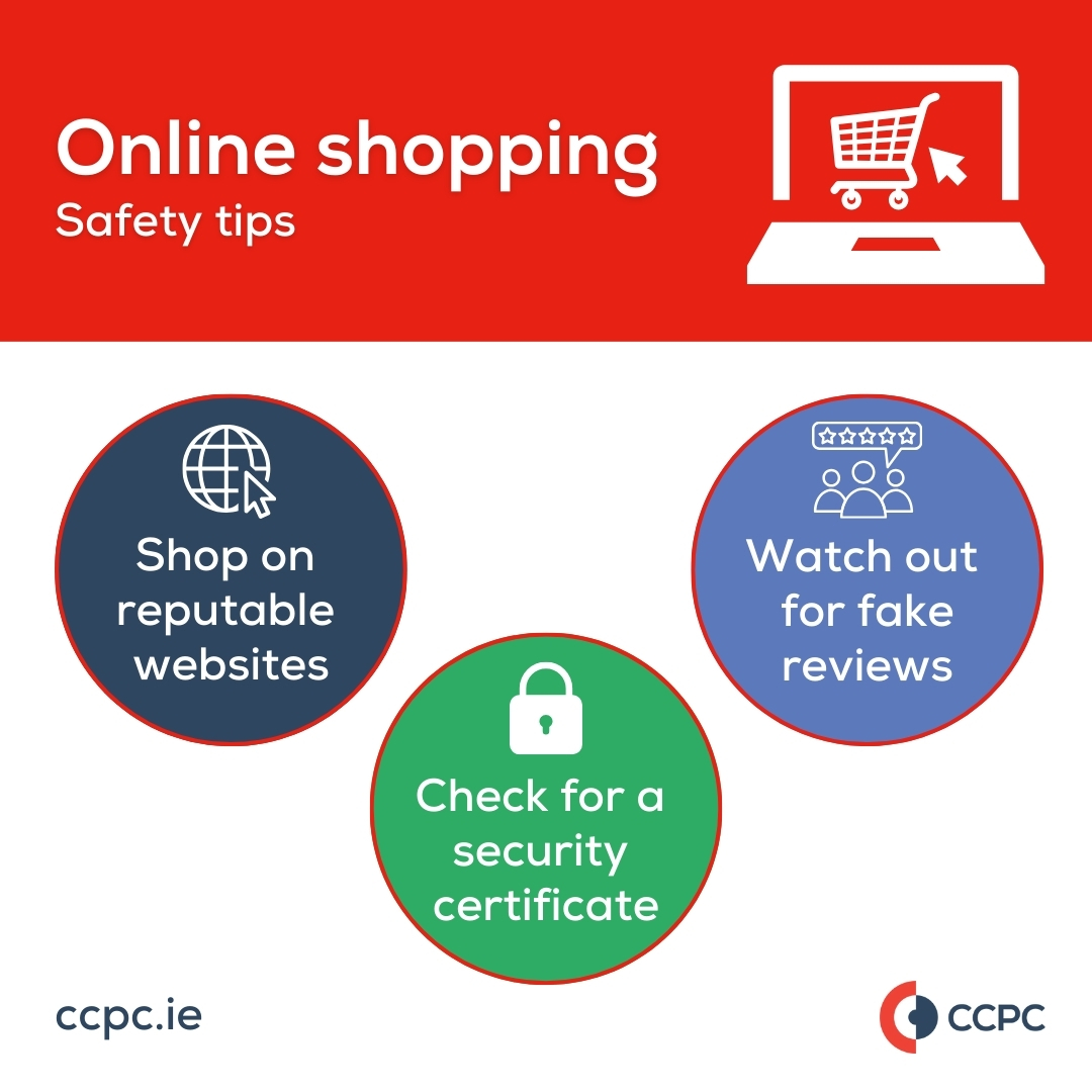 🚨 When shopping online, watch out for fake reviews. The telltale signs a review might be fake are: ▶️ An unusually high number of positive reviews ▶️ Products or services with only positive or five-star reviews ▶️ The reviews do not sound genuine 🔗 bit.ly/3xvcpVX