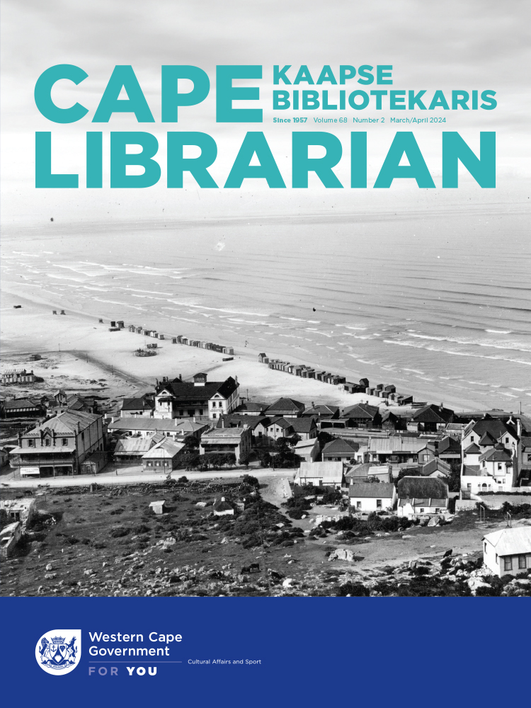 The latest edition of the Cape Librarian is full of interesting news and articles! Read it online here: bit.ly/3PWaErf