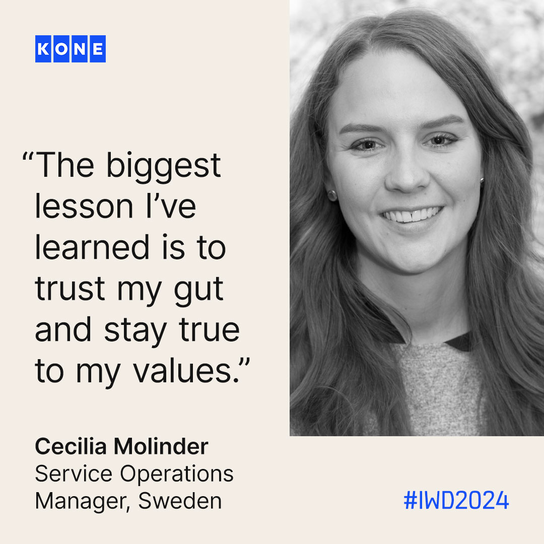 Meet another inspiring colleague of ours! 👋 Cecilia Molinder, our Service Operations Manager in Sweden, used to compete in downhill skiing. Today, the same results-driven mindset guides her at KONE, where she leads a team of 13 people. Read her story: kone.ws/4cxI1dI…