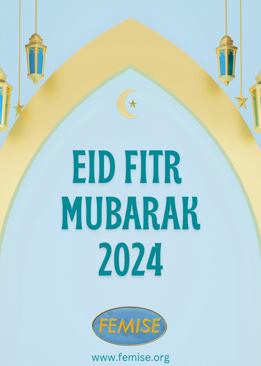 femisenetwork's tweet image. #Femise wishes you and your family a blessed Eid El-Fitr 🎊🎉