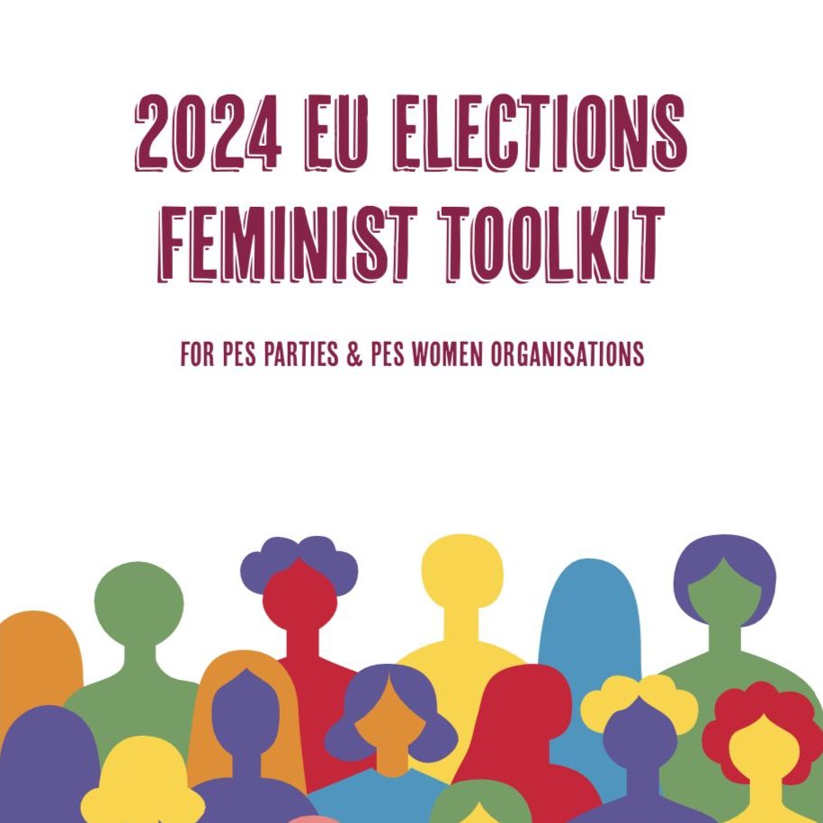 The #EuropeWeWant is a #FeministEurope. That is why PES Women have created a 'Feminist Toolkit' for our member organisations and parties to use in the run up to the 2024 EU Elections. Find it here👇 women.pes.eu/library/ #EqualRights #EqualRepresentation #EUElections