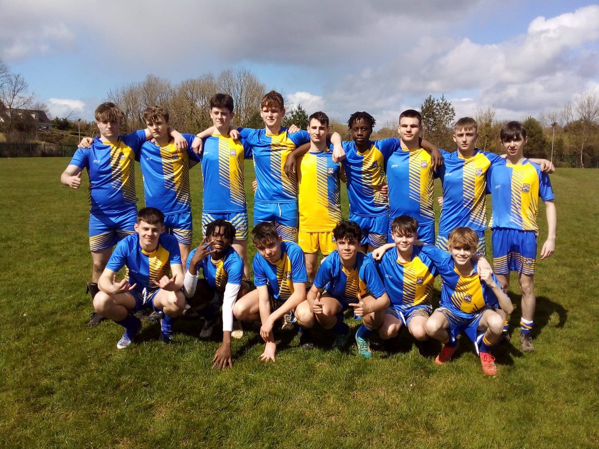 Well done to the Senior Boys soccer team who progressed to the next round of the FAI Cork Shield yesterday beating Bishopstown Community School at MTU. McEgan won 5-1 with Cian O’Donovan grabbing a hat-trick and Diamond Salami scoring twice. Well done lads and coaches Mr Clarke…