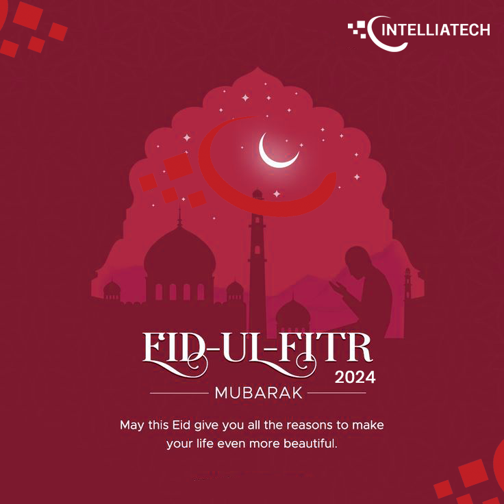 IntelliaTechPvt's tweet photo. Wishing you all a blessed and prosperous Eid. May the festival bring happiness in your life and may god shower blessings upon you and your loved ones! Eid Mubarak!
.
.
.
.
#eid #eid24 #EidCelebration #intelliatech https://t.co/6unWuPcHFK