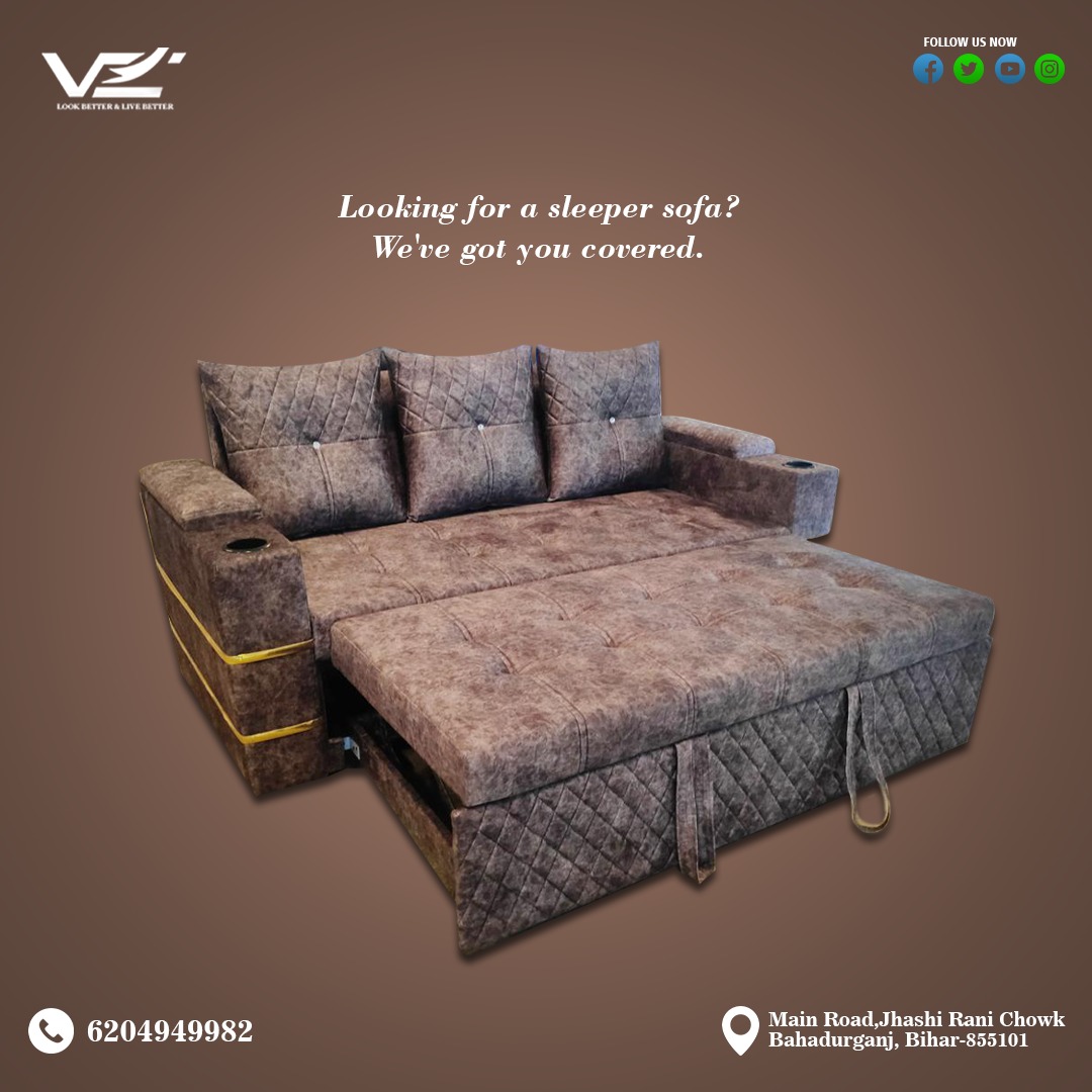 VikashEnte67572's tweet image. Upgrade your comfort with our sleeper sofas! Find yours at Vikash Enterprises, your best furniture store in Bahadurganj. 

#sofastore #sofa #furniture #newfurniture #furniturestore #sofastoreandmore #nashville #furnituresale #sofasale #furnituresuperstore #furniturefactory