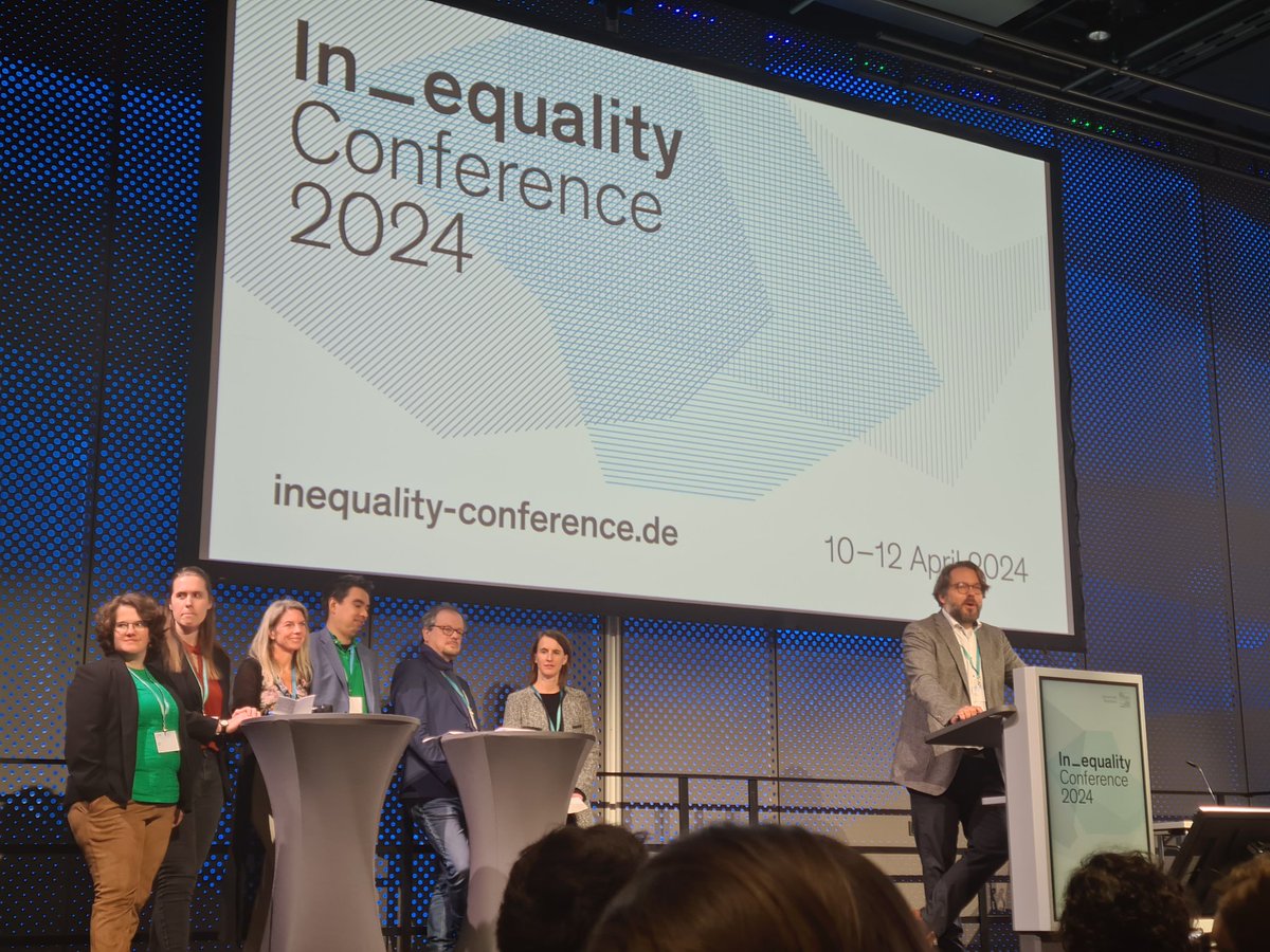 Hello #In_equality @EXCInequality, excited for the conference! A particularly nice characteristic of the conference is its climate neutral concept. Hope other conferences will follow. inequality-conference.de