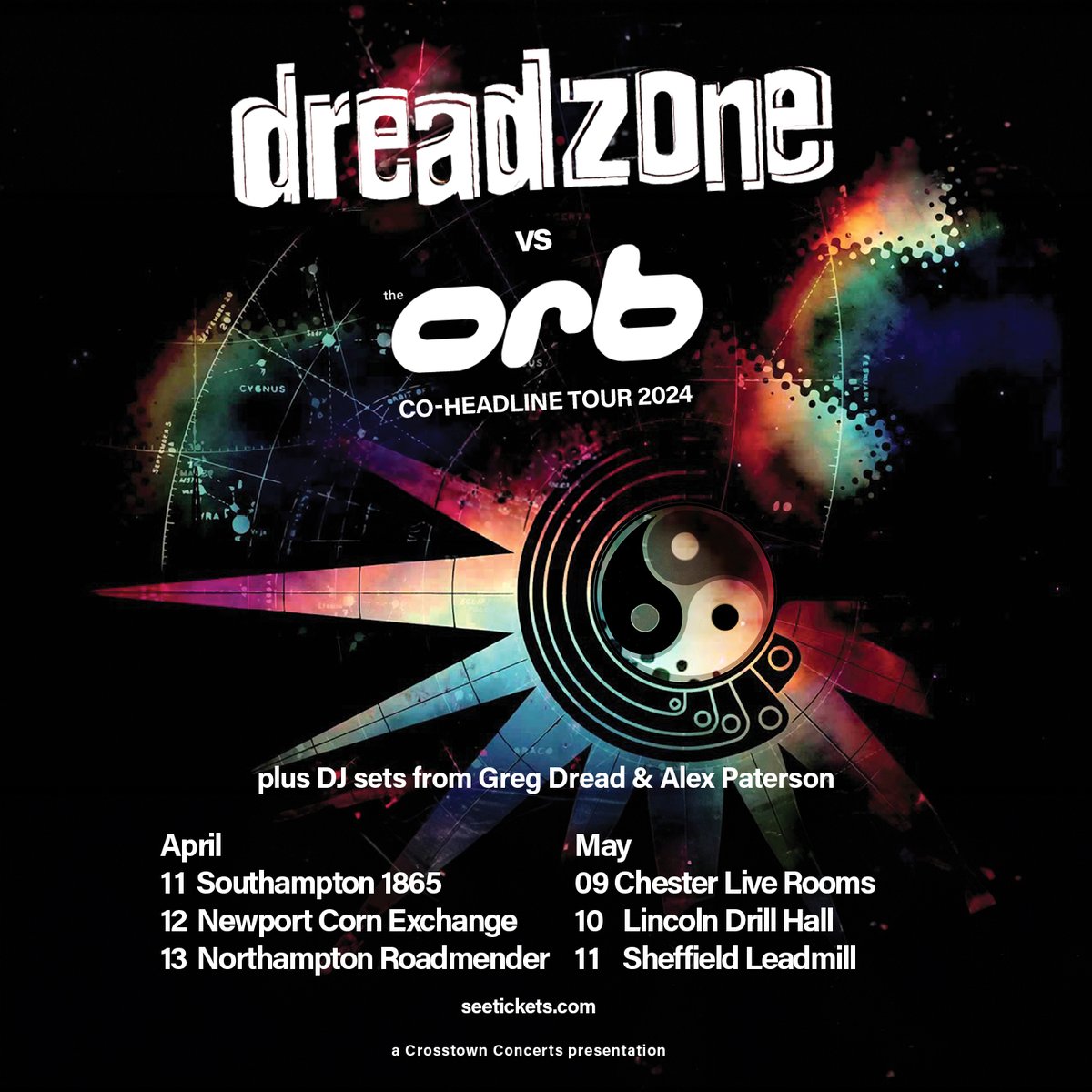 After a break we are back together for some rehearsals at Dread Central ahead of our shows with the @Orbinfo this week