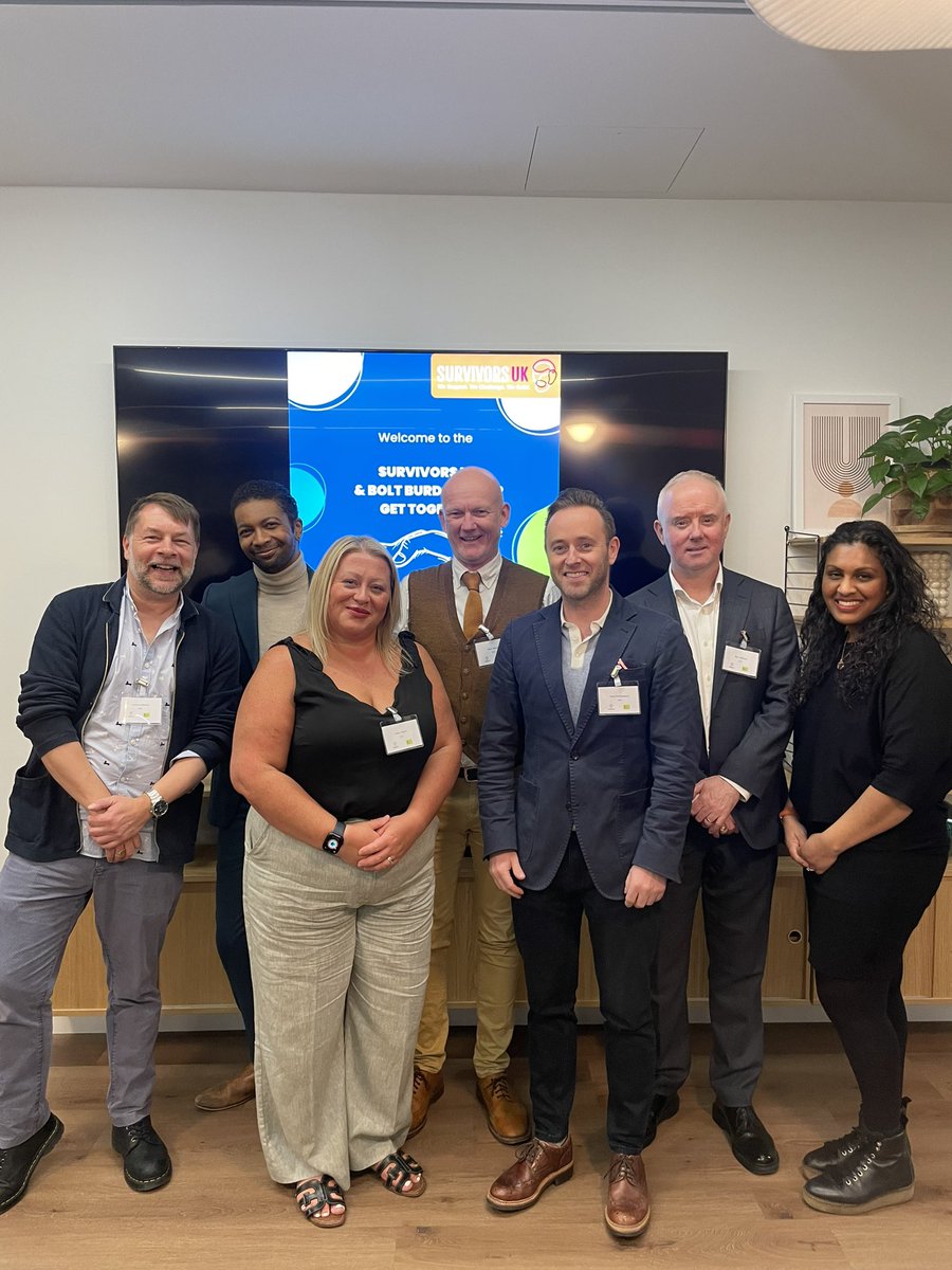 Bolt Burdon Kemp (@boltburdonkemp) on Twitter photo We had a fantastic time with <a href="/SurvivorsUK/">SurvivorsUK</a> yesterday at our get together event. It was inspiring meeting up with the team again.
We are proud to continue supporting the work they do to help boys, men & non-binary people who have been affected by abuse.
#Survivors #endabuse We had a fantastic time with <a href="/SurvivorsUK/">SurvivorsUK</a> yesterday at our get together event. It was inspiring meeting up with the team again.
We are proud to continue supporting the work they do to help boys, men & non-binary people who have been affected by abuse.
#Survivors #endabuse
