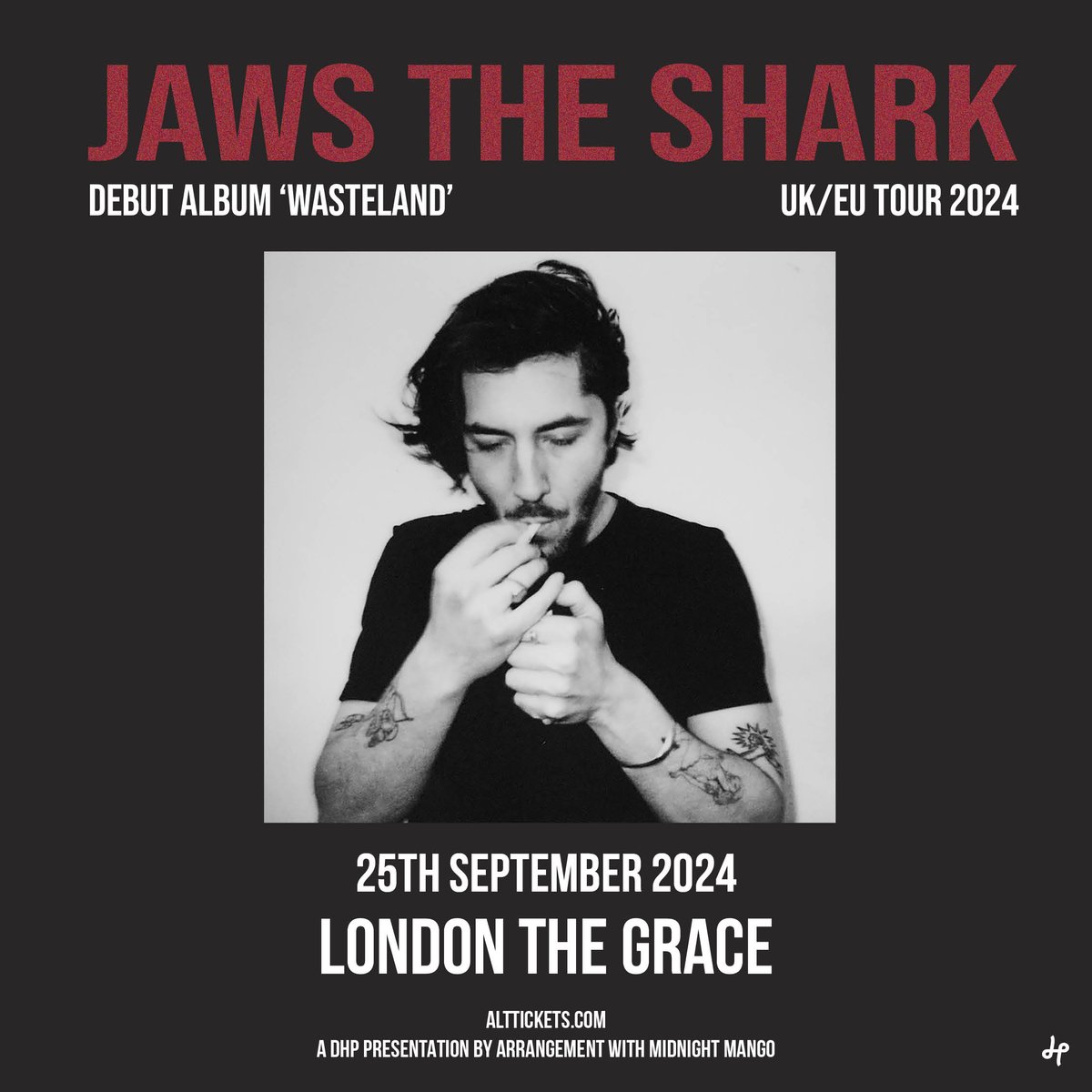 NEW // Join us in seeing the solo project from Olly Bailey @Jawsthesharkkk blending genres from the likes of rock and shoegaze to form his unique sound this September! 📅 Wednesday 25 September 2024 🎟️ Tickets on sale Friday 10am.