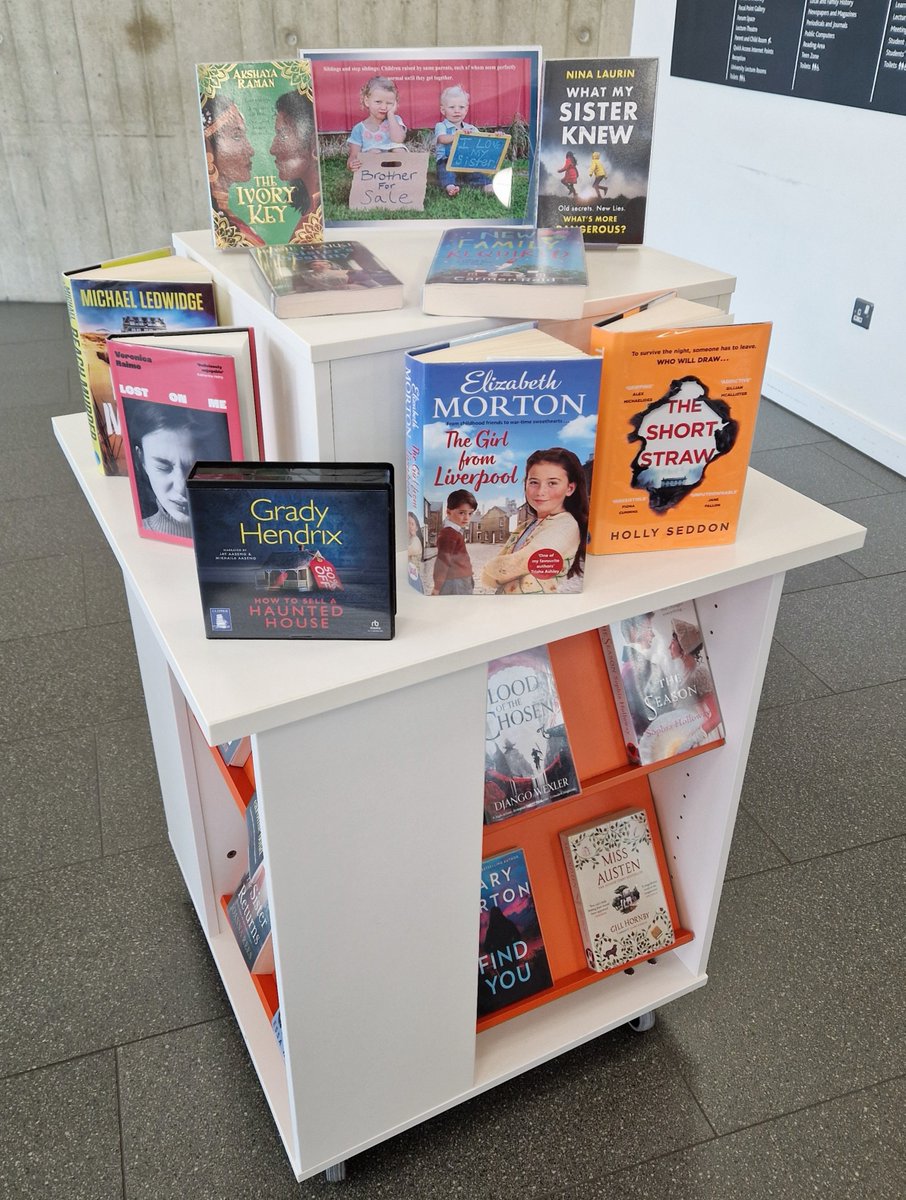 There is no better day to honour our brothers and sisters than today - #InternationalSiblingsDay! Discover some great reads which explore the sibling relationship at The Forum. Be your tastes fictional or fact-based, you'll find many new titles in both displays. #ForumSouthend