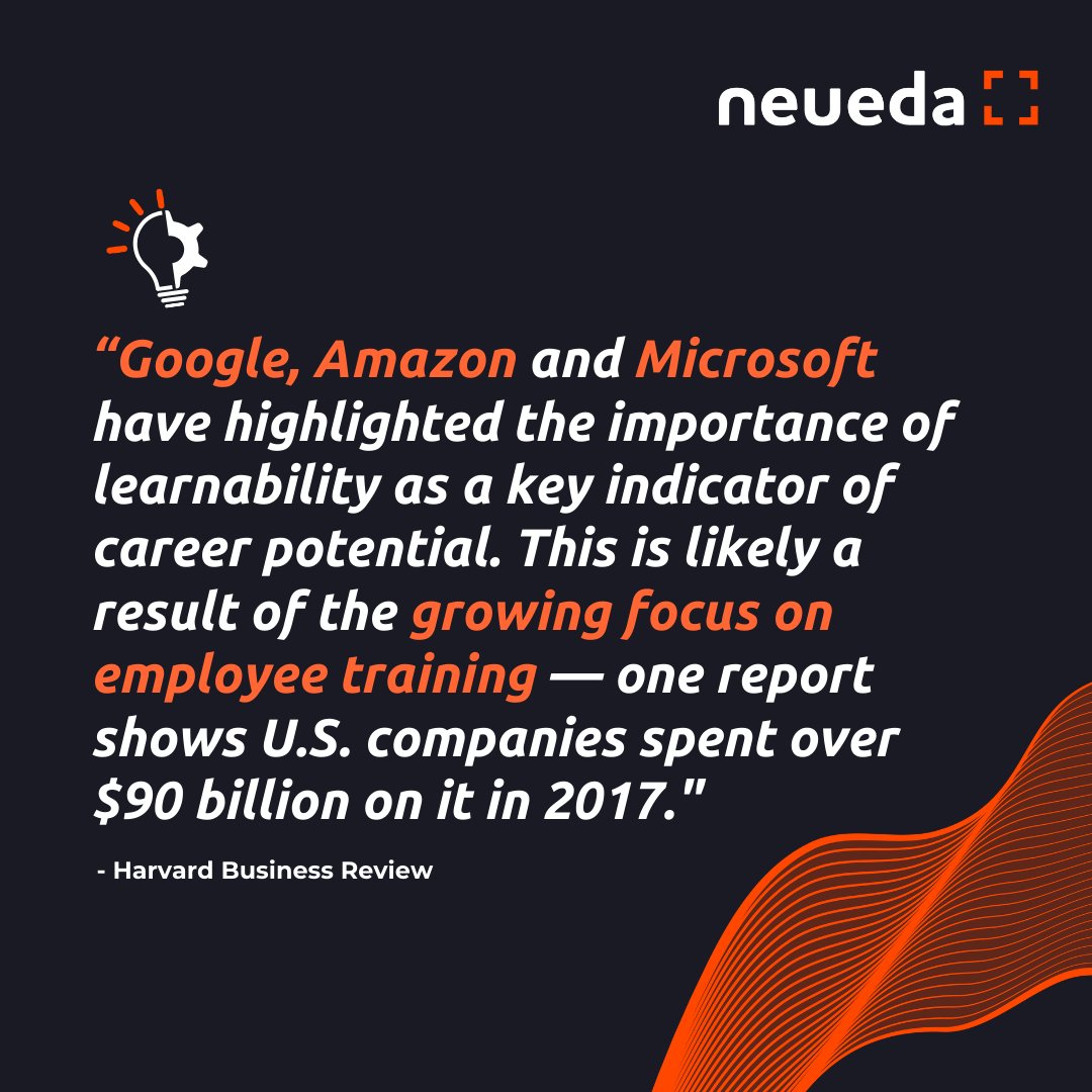 The value of continuous learning has never been higher.💡 As mentioned in a recent article from @HarvardBiz, companies like @Google, @amazon, and @Microsoft recognize the power of curiosity and hunger for knowledge – qualities that pave the way for career success.