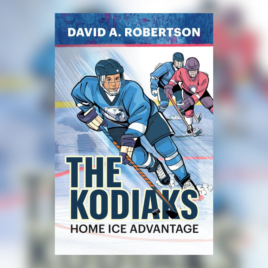 New Release - The Kodiaks: Home Ice Advantage (2024). David A. Robertson is a Swampy Cree author. Hockey fans will love this middle grade novel about teamwork, overcoming adversity, & being proud of who you are & where you come from. @GoodMindsBooks - goodminds.com/products/the-k…