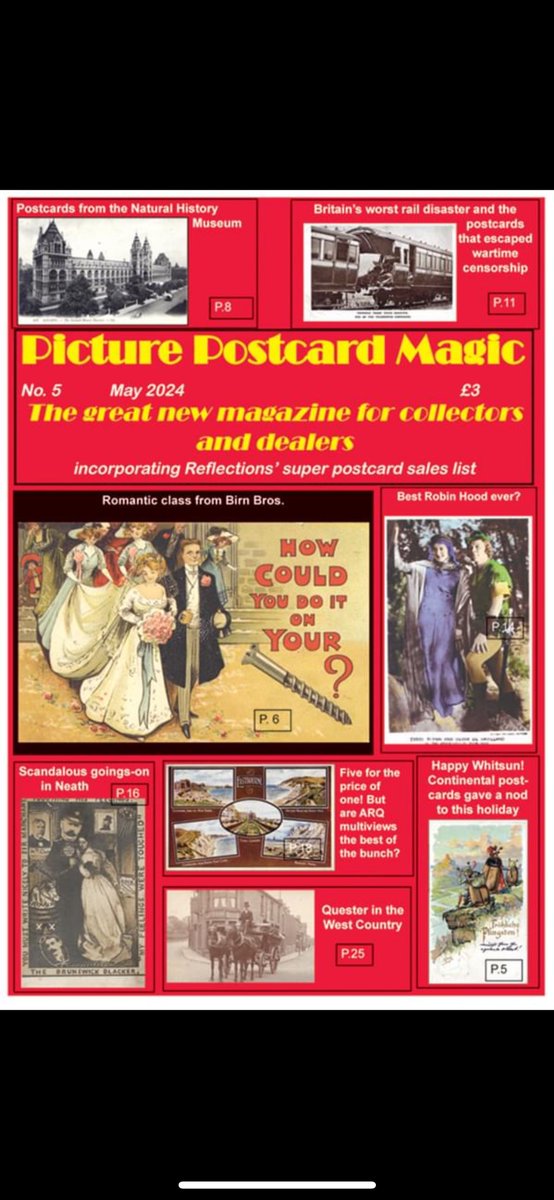 PTApostcards's tweet photo. The latest edition of Picture #Postcard Magic (brought to you by Reflections of a Bygone Age) is now out, and can be viewed FREE via their website https://t.co/Dd9EuF0Luq https://t.co/3roncfkxSW