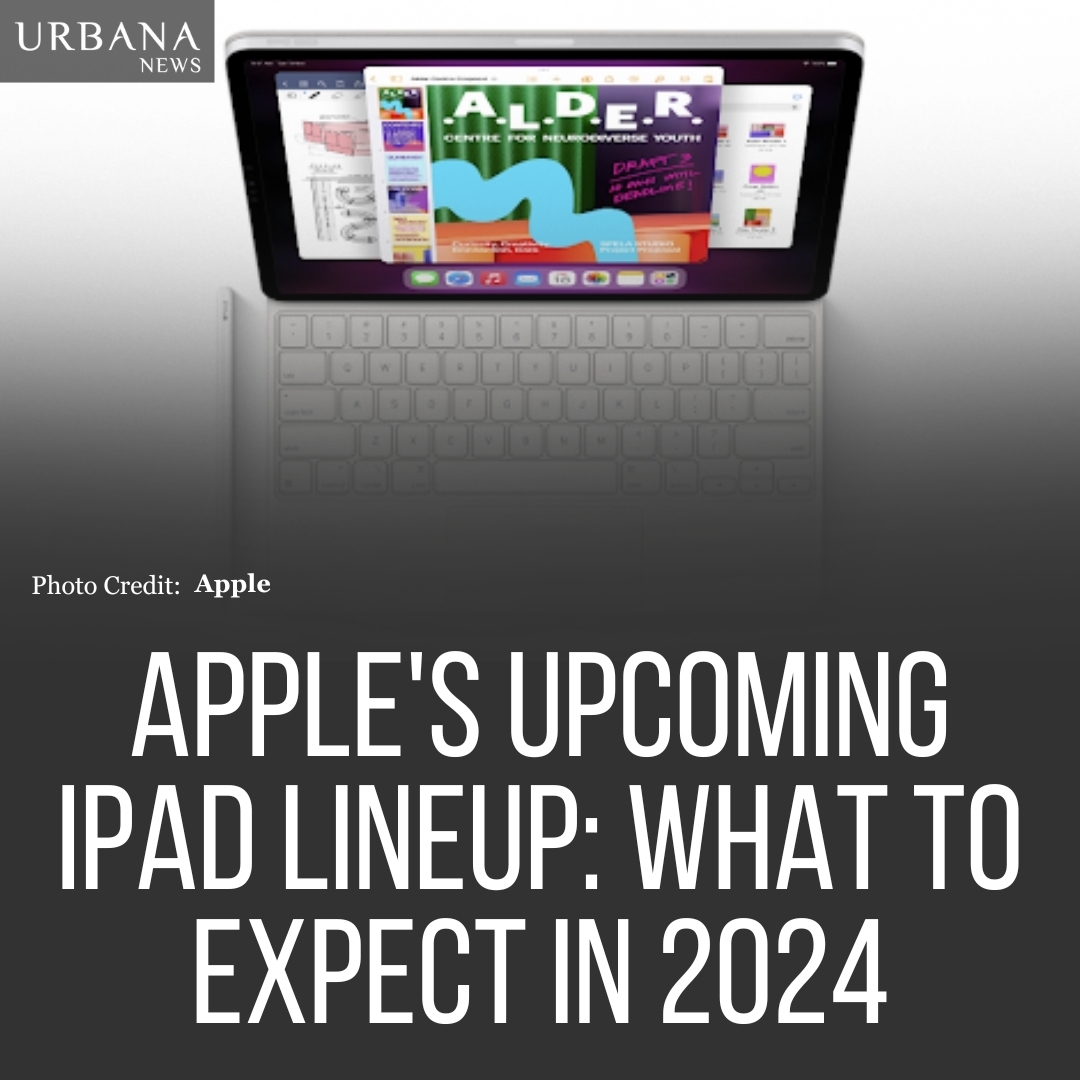 Bloomberg's Gurman predicts early May debut for Apple's 2024 iPad Air, Pro. Features include OLED screens, MagSafe, M3/M2 chips

Tap on the link to know more:
urbananews.ca/apples-upcomin…

#urbananews #newsupdate #canada #apple #wwdc #appletabletinnovations