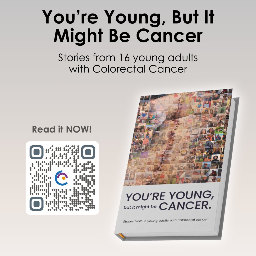 New Book Release: 'You're Young, But It Might Be Cancer'! @dice_europe unveils a compelling collection of 16 heartfelt stories from young individuals across 🇪🇺, bravely navigating the challenges of early-onset colorectal cancer. Read the full book here👉 bit.ly/49w0fcI