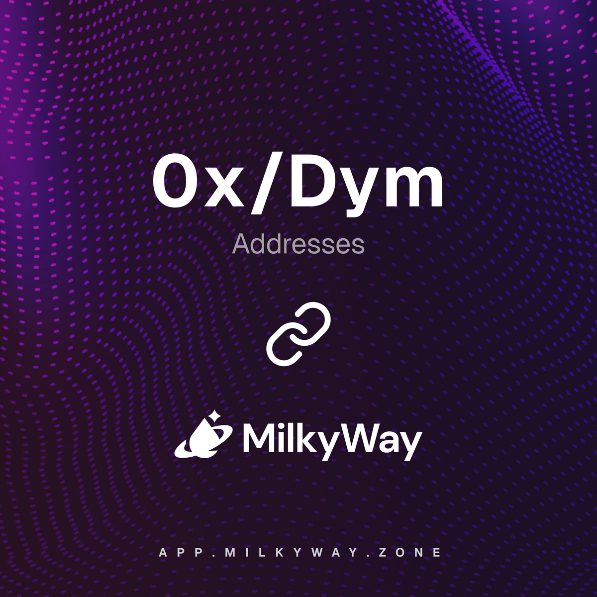 You asked, we delivered!!! 🥛 Milkers can now connect their @dymension and @arbitrum addresses to their @CelestiaOrg address. Once connected, you will be able to access all your connected accounts in the 'My Breakdown' section on the mPoints dashboard. 🤝 👀 This address…