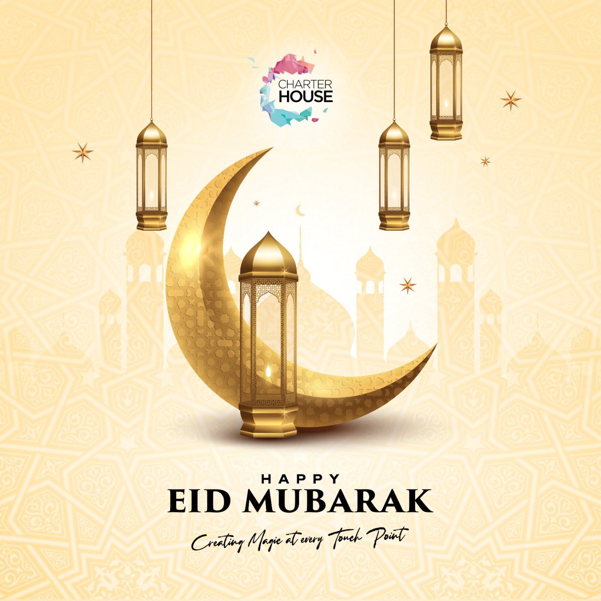 Happy Eid Mubarak to all our Muslim followers🌙🕌 #EidMubarak #CharterHouse