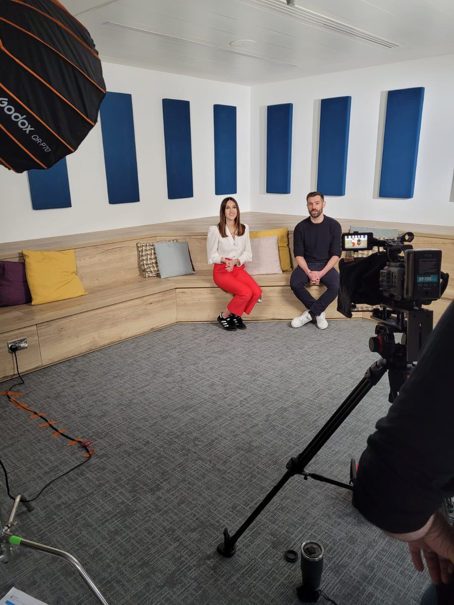 Fun day filming at our @ii_couk offices in Manchester 🎥🎬📽️🎞️🍿
