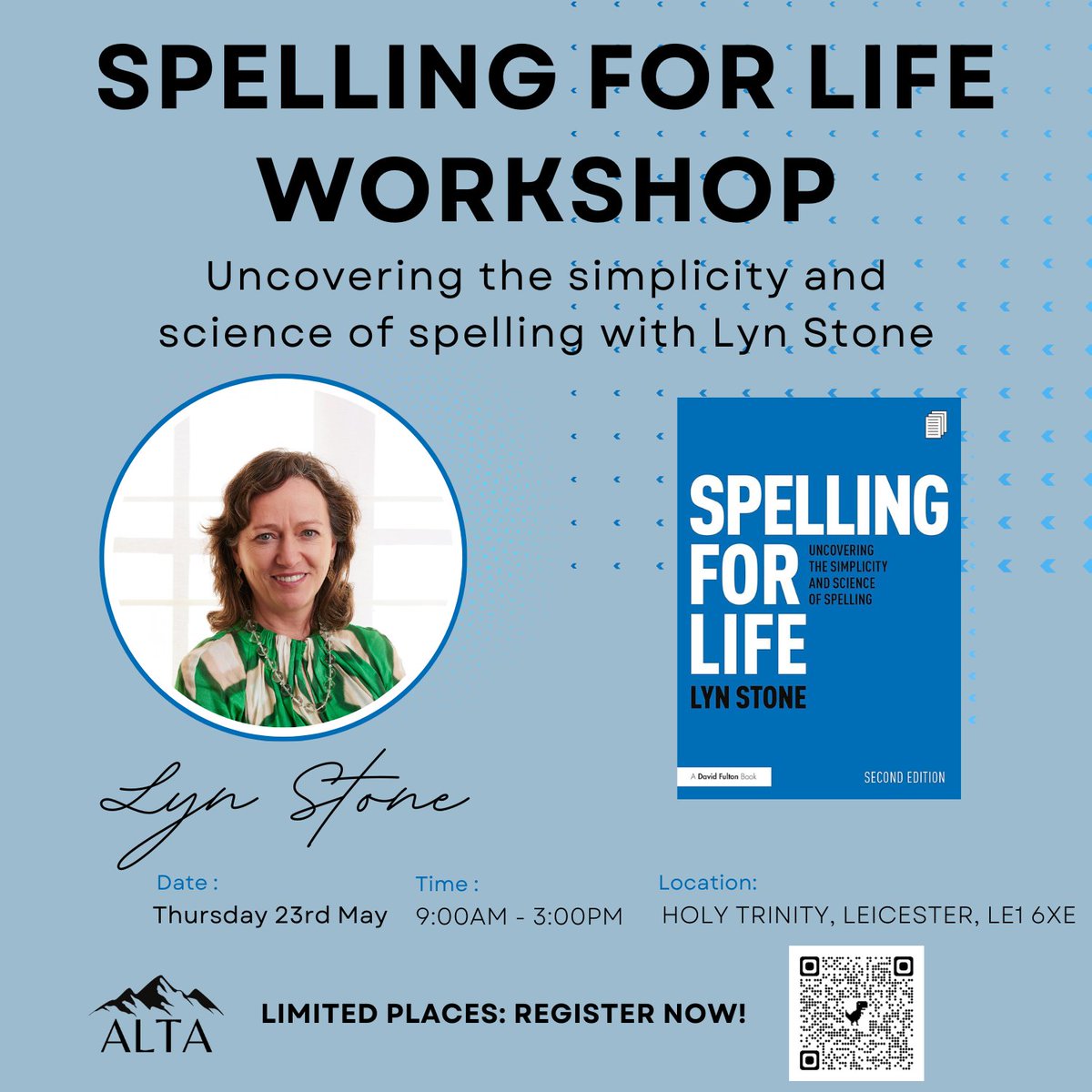 We are thrilled to announce that the inimitable @lifelonglit will be visiting England in May for a very special full-day Spelling For Life workshop in Leicester. Suitable for... 🏫Senior Leaders 🖊️Teachers 📚SEND Specialists Get your tickets here: eventbrite.com/e/spelling-for…