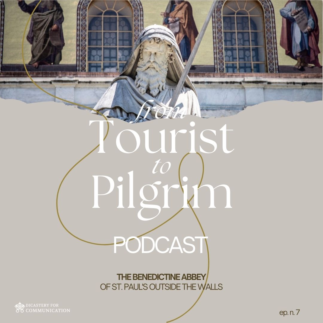 In the latest episode of our podcast #FromTouristToPilgrim, Fr. Edmund Power, former abbot of St. Paul's Outside the Walls, takes us on a journey through the Benedictine monastery that dates back to Pope St. Gregory the Great. basilicas.vatican.va/en/basilica-sa… #FromTouristToPilgrim