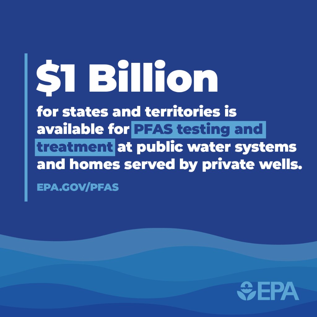 The science is clear, exposure to certain #PFAS are linked to harmful health effects. Today, EPA is establishing the first-ever nationwide, legally enforceable drinking water standards to protect communities from PFAS in their drinking water.