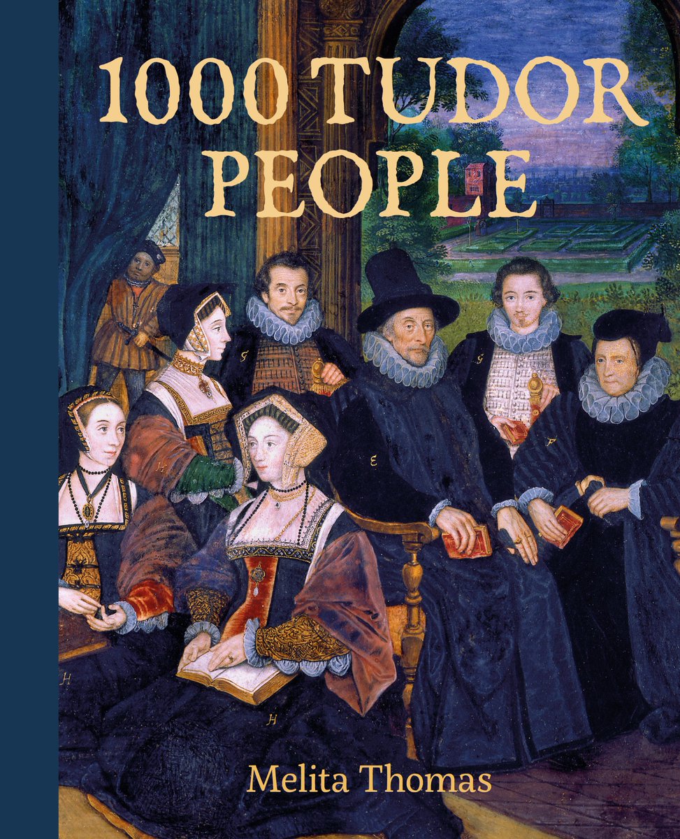 #1000TudorPeople K is for Elizabeth Knollys, Lady Leighton, a lady of Elizabeth I's privy chamber, in which capacity she recorded the queen's New Year gifts. As wife of governor of Guernsey, she was intimately involved in its administration. bit.ly/3HZLYtC @graffeg_books