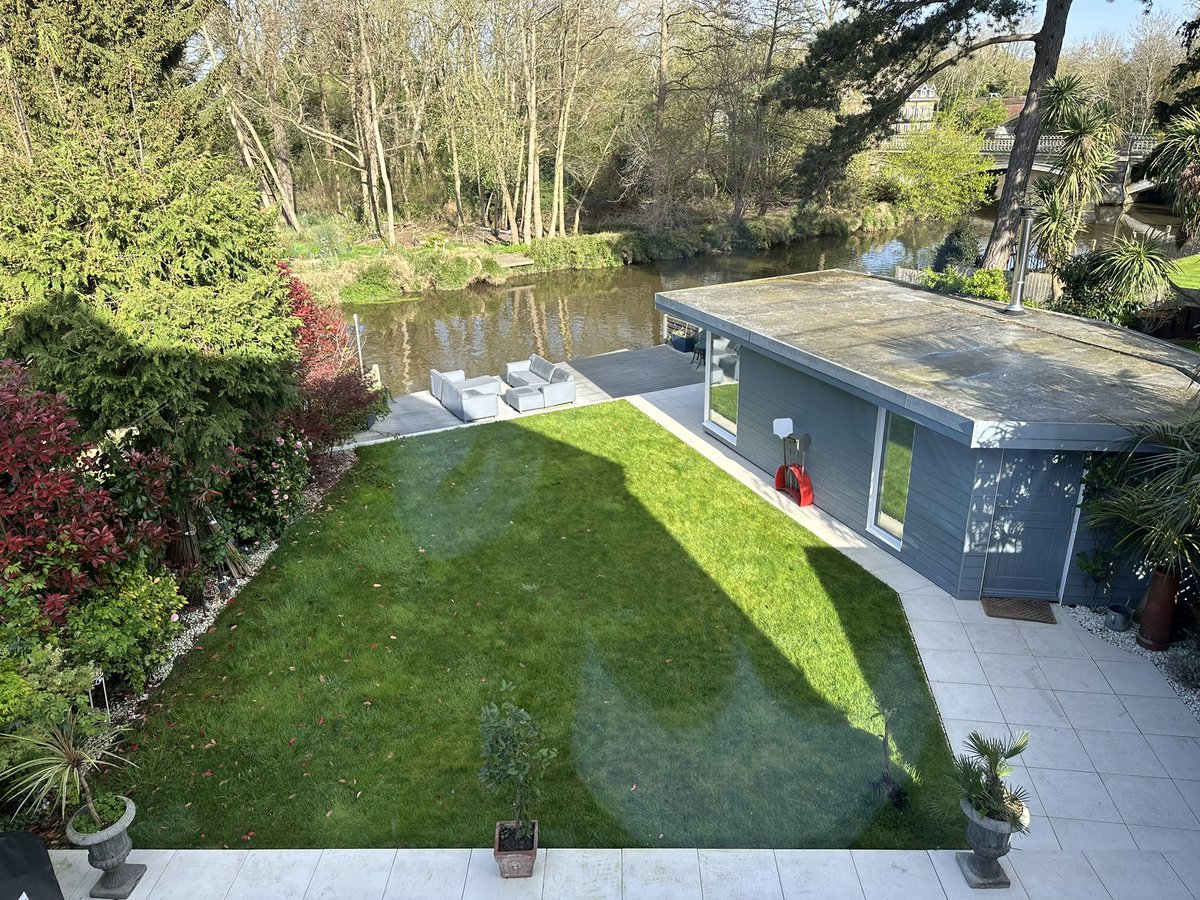 The view from our bedroom window this morning. Whenever work (often from home these days) gets a bit much a look at view & remind myself why it’s worth it & what (life) is most important.