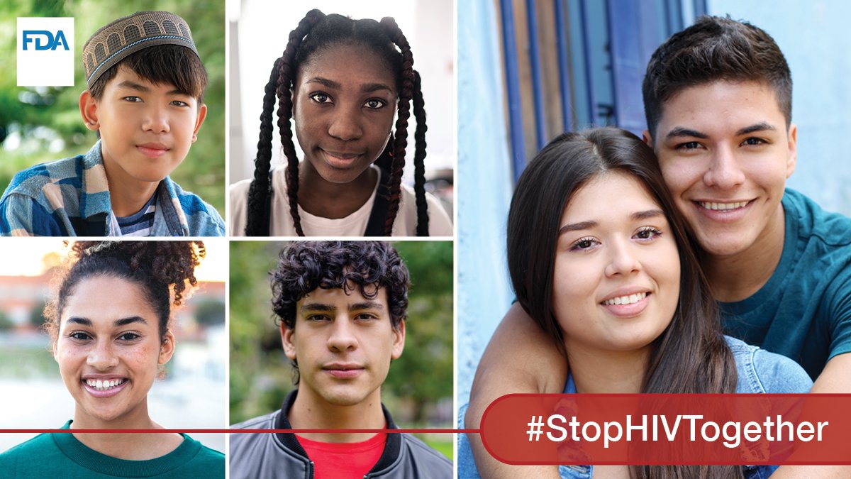 Today is National Youth HIV/AIDS Awareness Day. Take a moment to learn about the impact of #HIV and learn how together we can reduce new HIV infections and keep all people healthy: fda.gov/consumers/mino… #NYHAAD #StopHIVTogether