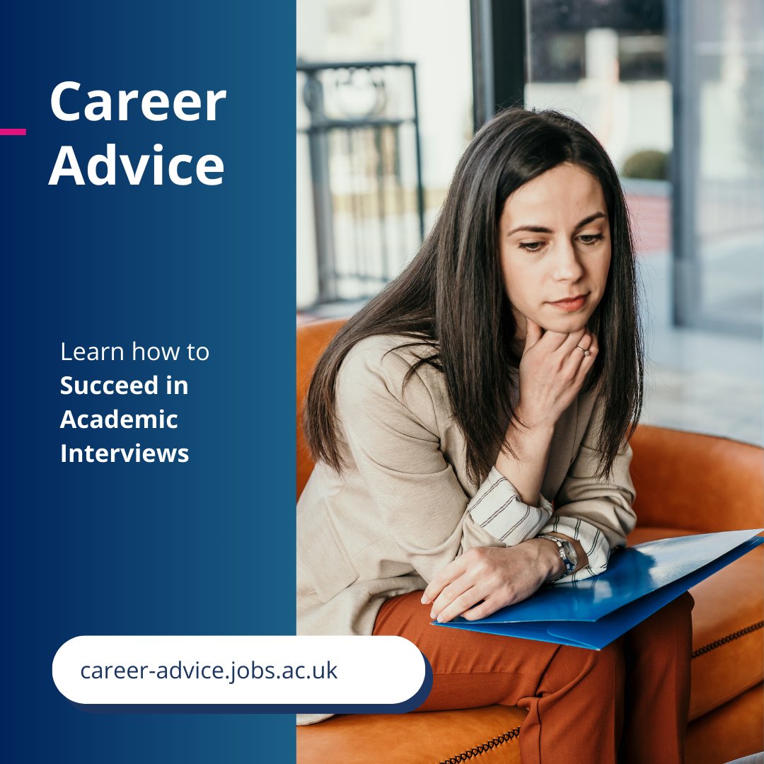 Do you have an academic interview coming up? The @jobsacuk article looks at how you can prepare, what questions may be asked and more! Learn more today: career-advice.jobs.ac.uk/academic-inter… #academia #interviews