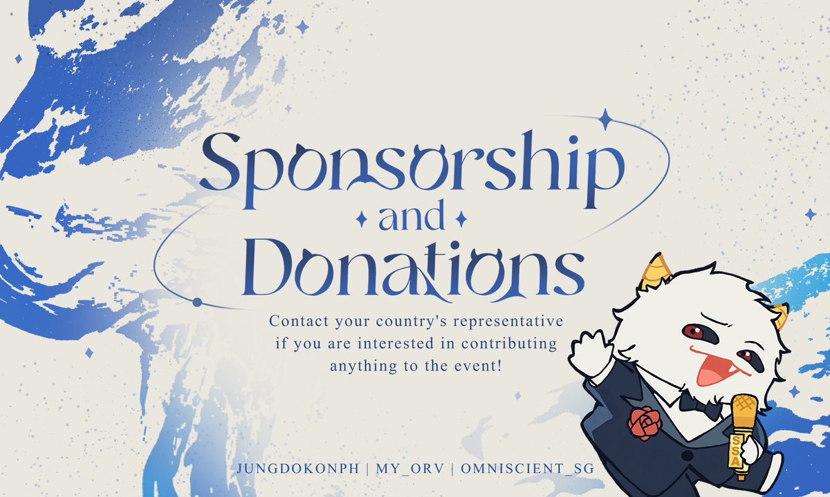 'Seems like a couple of constellations look eager to sponsor their coins to me!' 🎞️

Donations can be monetary or in the form of physical items for raffles, please contact your respective representatives.

#SSAJ_2024 #SSAWARDS_2024 #SSAJ_MY