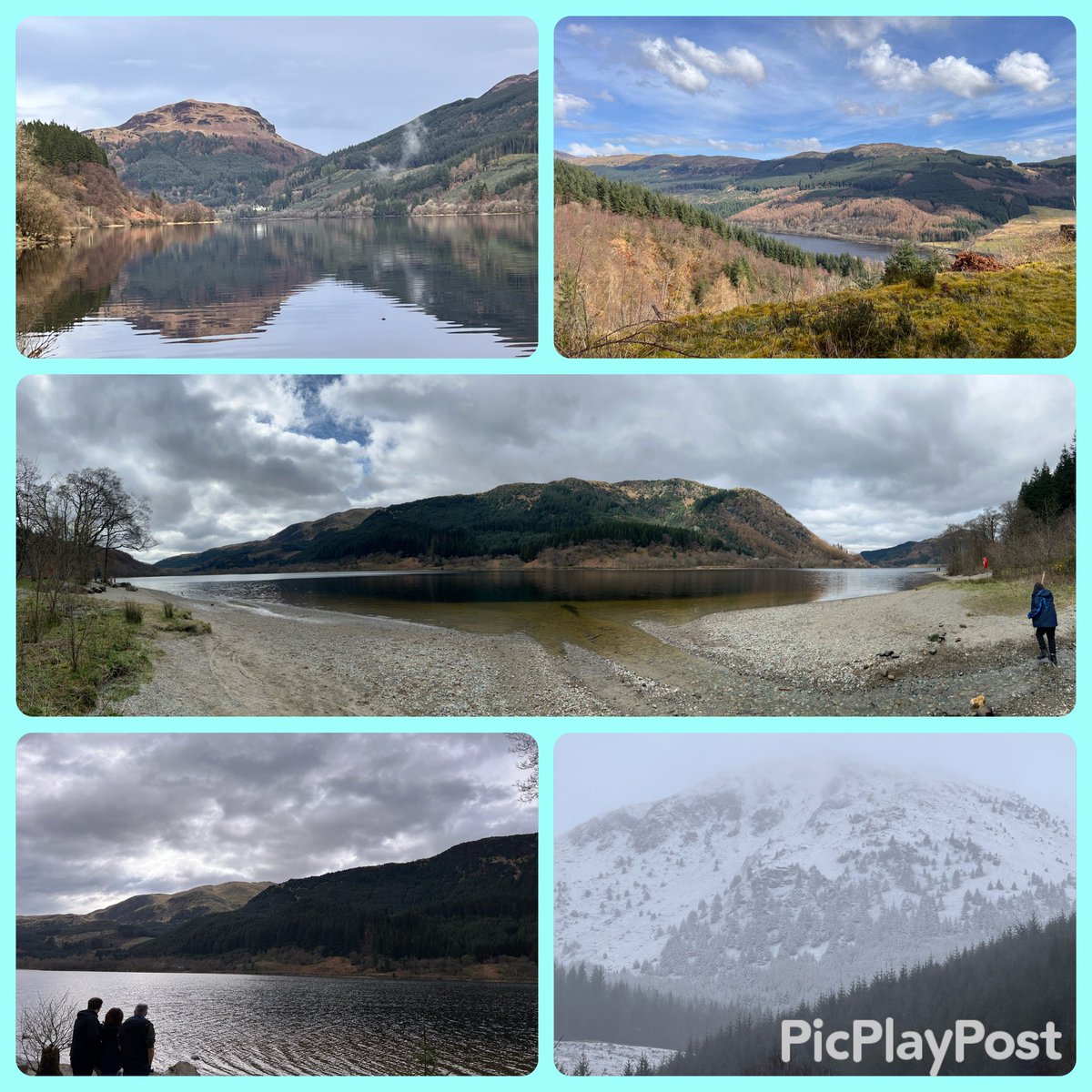 Refreshing Easter break in the Scottish Highlands, all weathers experienced! ☀️ 💨 🌧️ ☁️ ⛅️ ❄️ ⛄️ ☀️ 😍