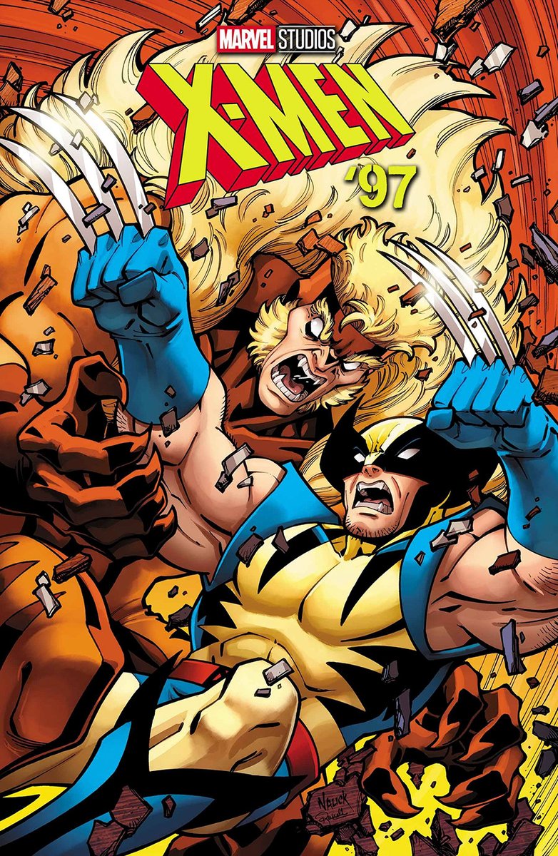 SABRETOOTH STRIKES! ...and he's not the only threat the X-Men are facing! Wednesday means new #XMen97 in your #comicshop & on #Disney+ So grab 📚#XMen 97 #2 👉ow.ly/M5zU50R76NU 😻@ToddNauck #CoverArt ✏️@steve_foxe 🎨@salvaespin #Wolverine #Magneto #tomemyxmen #Cyclops
