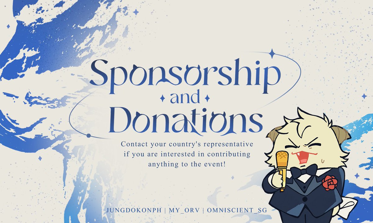 'A-A couple of constellations look eager to sponsor their c-coins!' 🎞️

Donations can be monetary or in the form of physical items for raffles, please contact your respective representatives.

#SSAJ_2024 #SSAWARDS_2024 #SSAJ_SG