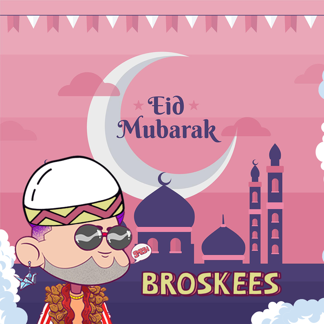 Eid Mubarak Broskees! Make sure to have fun and make your friends your exit liquidity. Respectfully 🫶🏻✨