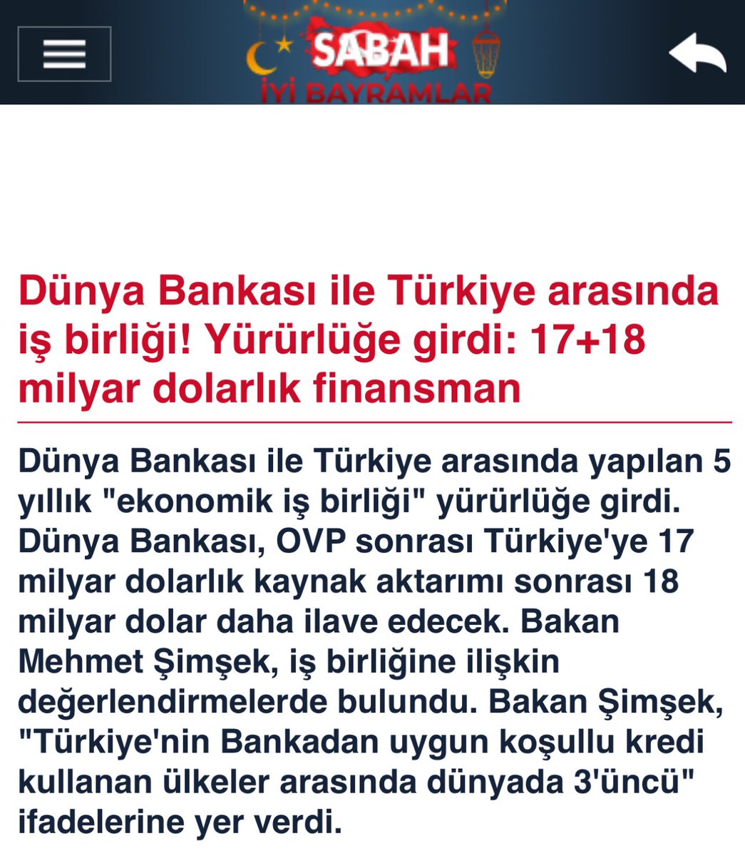 Dünya Bankası ile Türkiye arasında iş birliği! Yürürlüğe girdi: 17+18 milyar dolarlık finansman

#borsa #borsa #borsa
