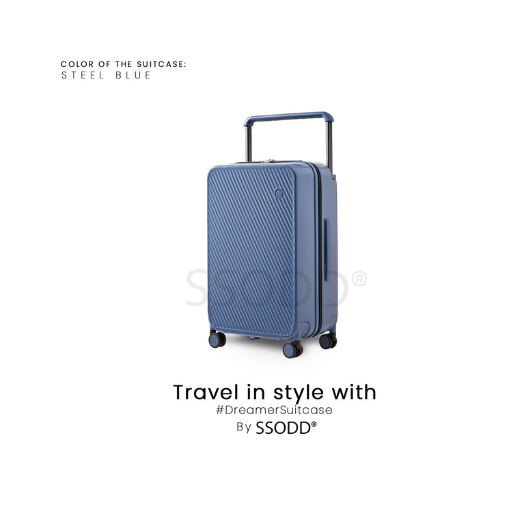 SSODD Dreamer Suitcase Luggage 20 Steel Blue Bagasi

For more info, click buynow link: superplaze.my/42Rw253

#SSODD #SSODDLuggage #Suitcase #Luggage #TravelLuggage #Travel #TravelEssentials #StylishLuggage #TravelPackage #LuggageBag #Bags
