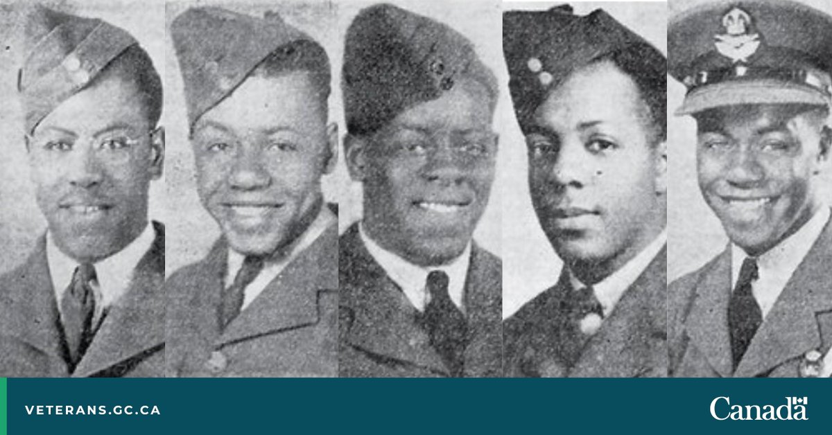On #SiblingsDay, we’re spotlighting the Carty brothers. At a time when recruiting regulations restricted the ability of Black people to serve in the Royal Canadian Air Force, all five overcame the odds and became airmen during the #SWW. ow.ly/6ZE150RbL1o #CanadaRemembers