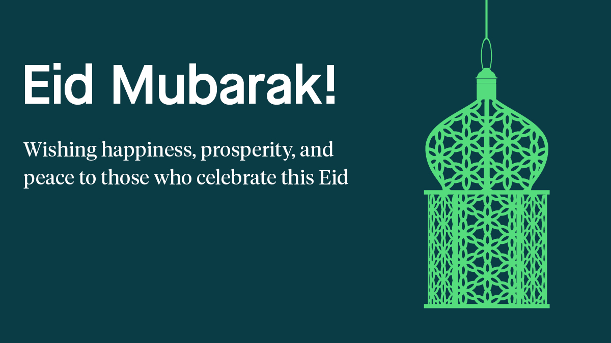 The holy month of Ramadan has ended and Muslims worldwide are celebrating Eid al-Fitr. 🌙☪️🌄 We wish all who are celebrating #EidMubarak a happy Eid al-fitr! 🍬 #Eid | #EidAlFitr | #Eid2024 | #Ramadan2024