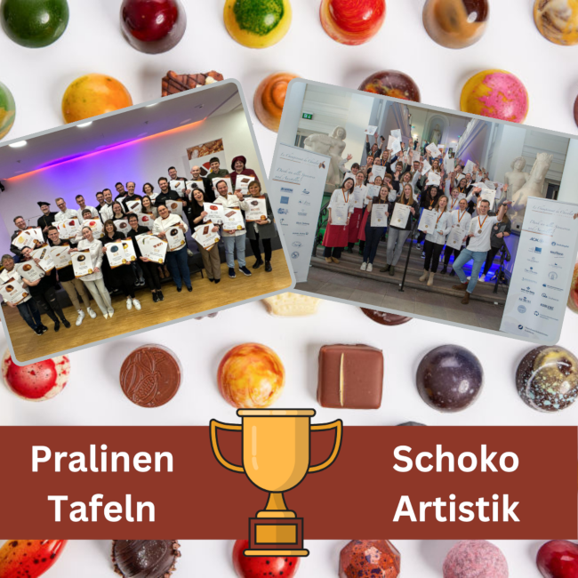 Zwei der wichtigsten Wettbewerbe im deutschen Schokoladenhandwerk sind vor Ostern gelaufen. Mehr dazu erfahrt ihr in unseren aktuellen Blogbeiträgen: theobroma-cacao.de #deutschemeisterschaft #schokolade #pralinen #artistik