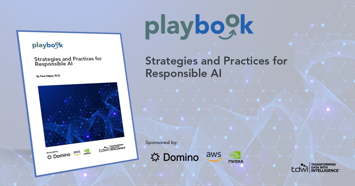 Discover the 8 key elements of #responsible #AI and how they help your enterprise in this #TDWI #Playbook. | bit.ly/4cLBUTd