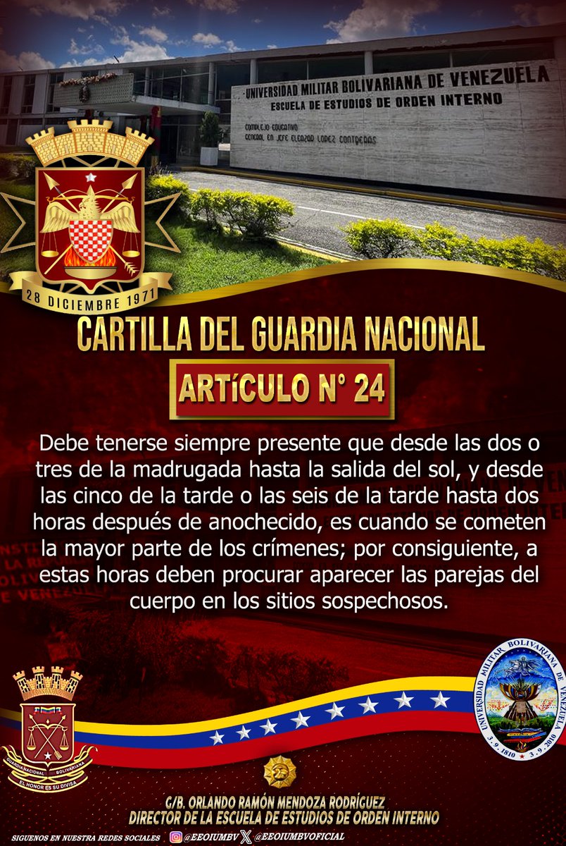 #10abr || Cartilla del Guardia Nacional @umbv_fanb @gnbolivariana @cepttlumbv #elesequiboesdevenezuela #elesequiboesnuestro #DiplomaciaBolivarianaDePaz